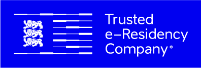 e-Residency badge. estvalis is a Trusted e-Residency Company